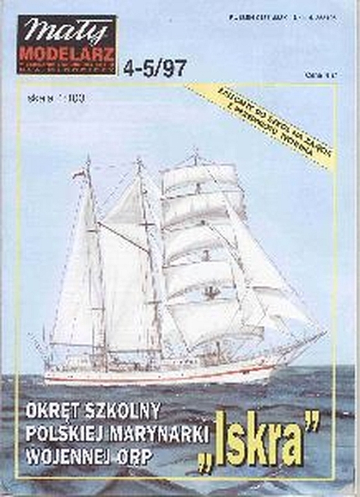 Plan Schooner Iskra [A] - MALY